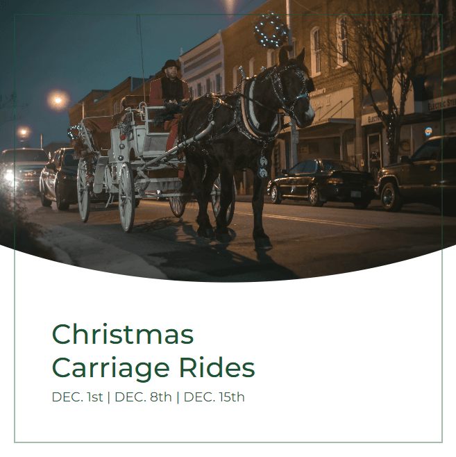 Christmas Carriage Rides in Downtown North Wilkesboro (2)