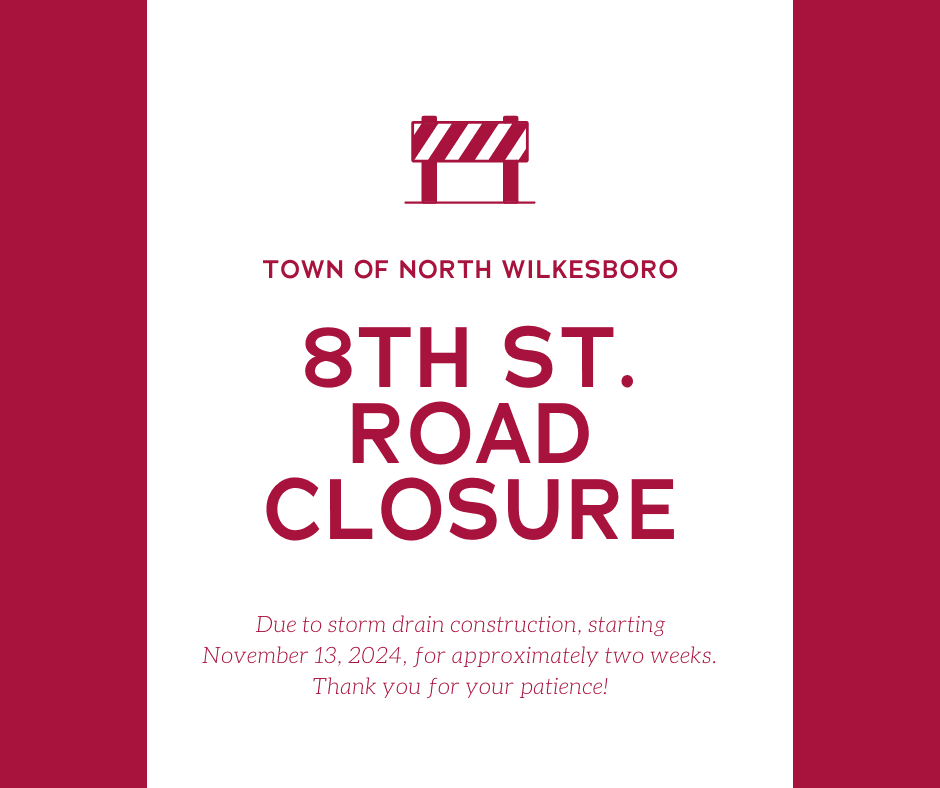 8th Street Closure 