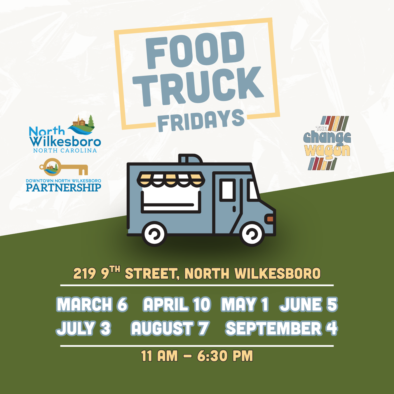 Food Truck Fridays in Downtown North Wilkesboro